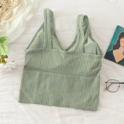 Ribbed Crop Tank 2.0: 2 for $15