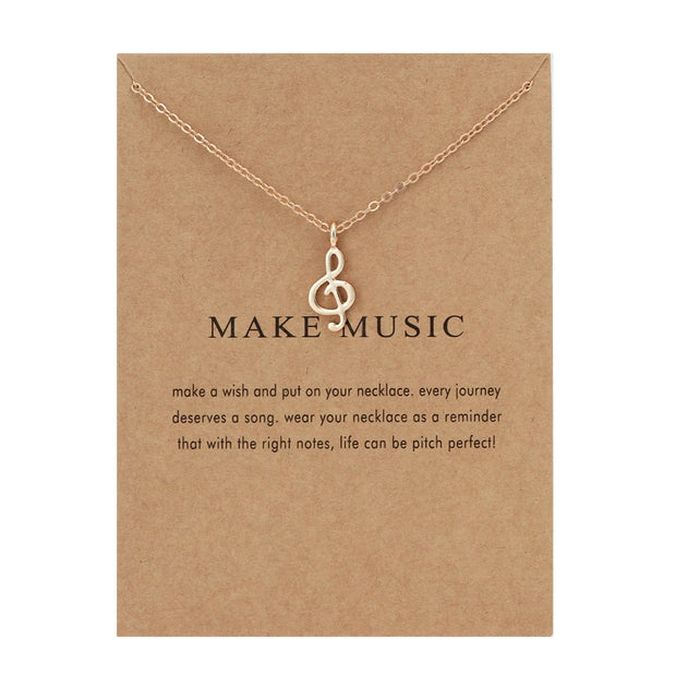 Make Music Necklace