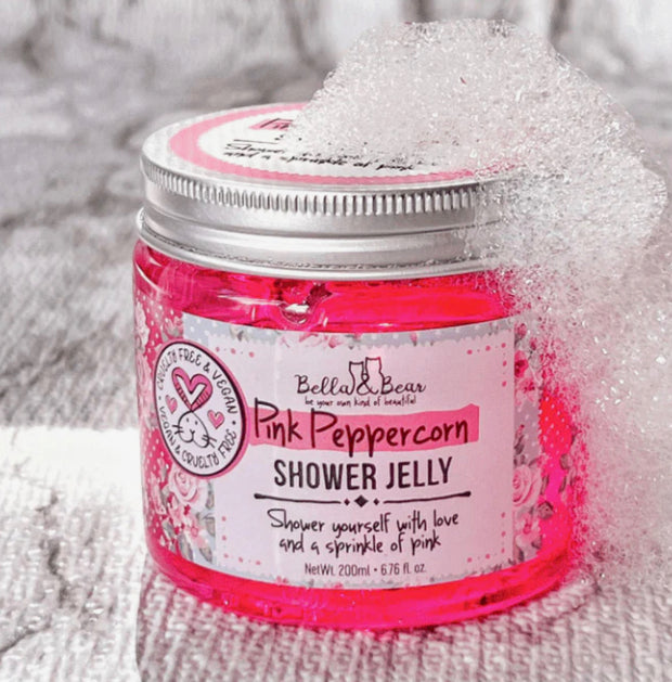 Bella & Bear Pink Peppercorn Shower Jelly